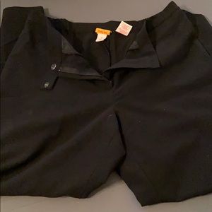 Woman’s black dress pants